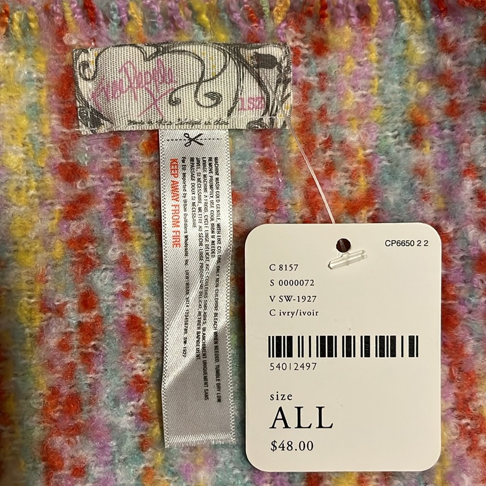 💝 Free People Off The Grid Blanket Scarf - Picture 4 of 4